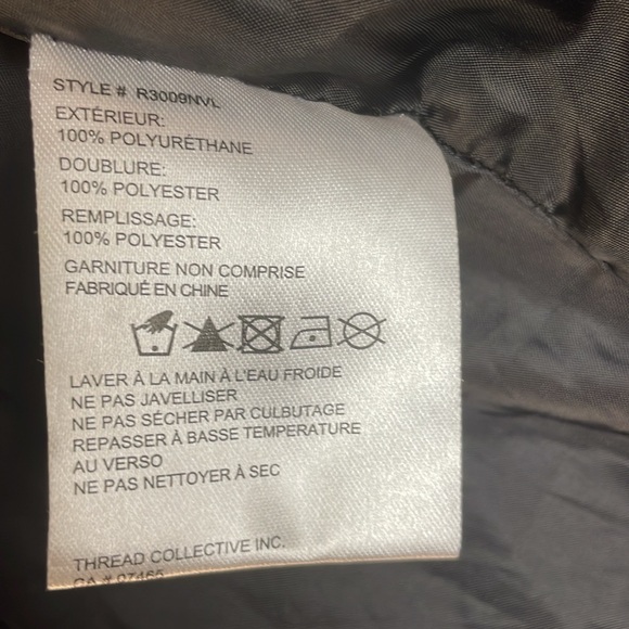 NVLT Faux Leather Puffer Coat - Picture 6 of 11